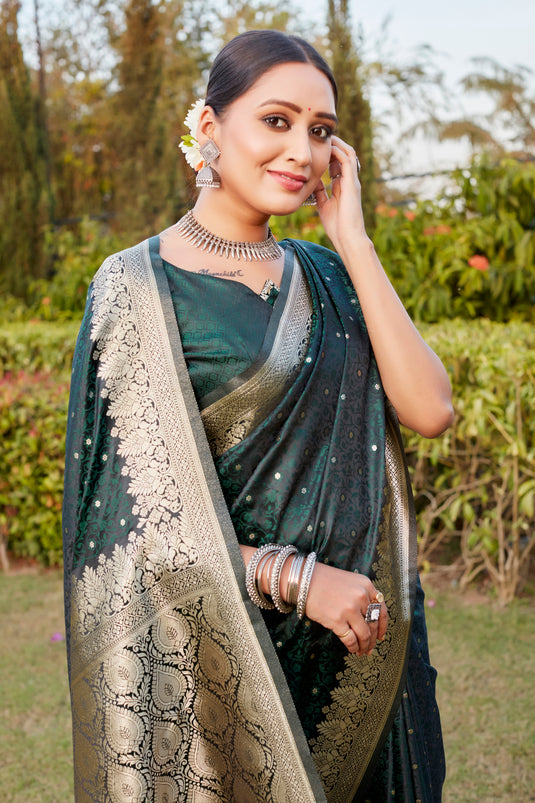 Pure Kanjivaram Soft Satin Silk Saree