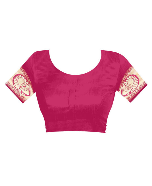 Banarasi Jacquard Silk Saree - thevendorvilla