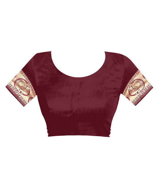 Banarasi Jacquard Silk Saree - thevendorvilla