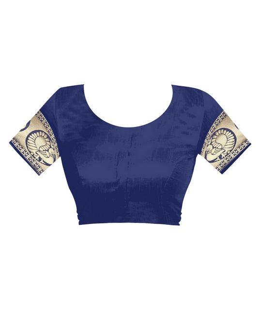 Banarasi Jacquard Silk Saree - thevendorvilla