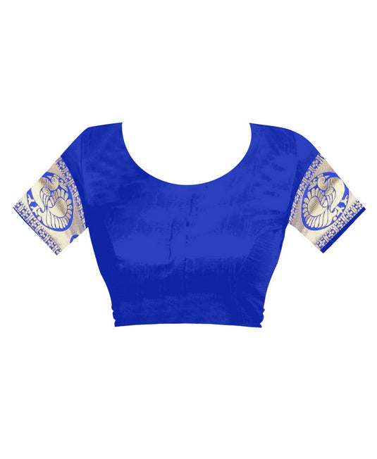 Banarasi Jacquard Silk Saree - thevendorvilla