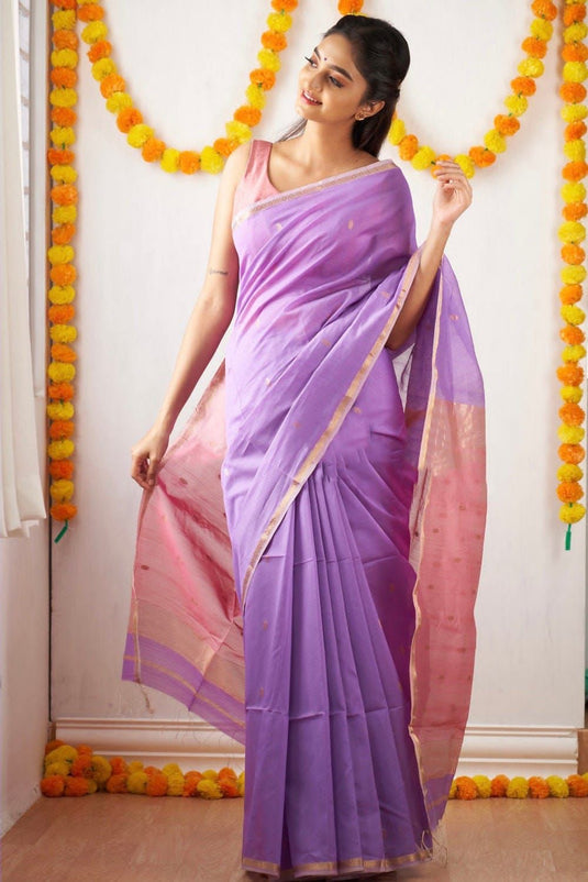 Luxurious Linen: The Soft Slub Saree