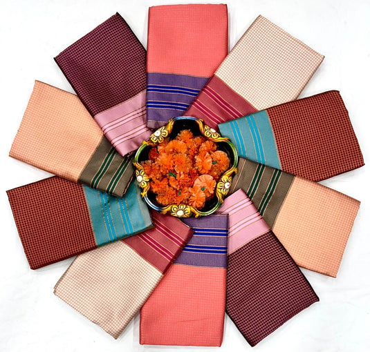 Beautiful Rich Pallu & Jaccquard Work On All Over Saree - thevendorvilla