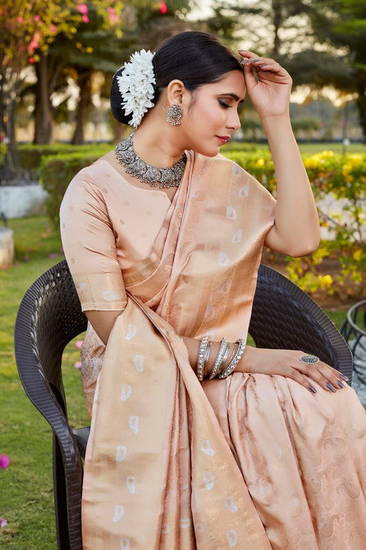 Pure Kanjivaram Soft Satin Silk Saree