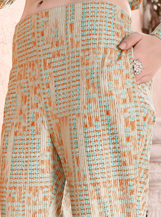 Women's Corduroy Coat Pant Co-Ord Set