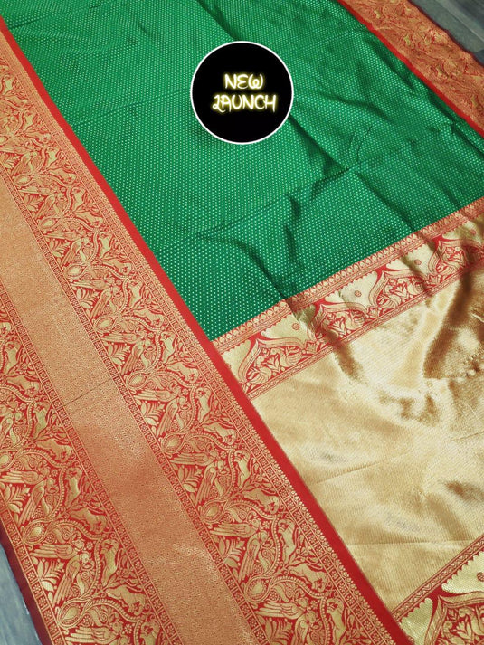 Beautiful Rich Pallu & Jaccquard Work On All Over Saree - thevendorvilla