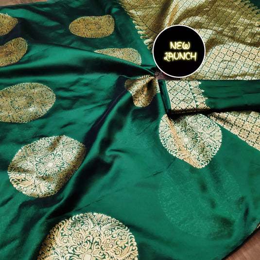 Beautiful Rich Pallu & Jaccquard Work On All Over Saree