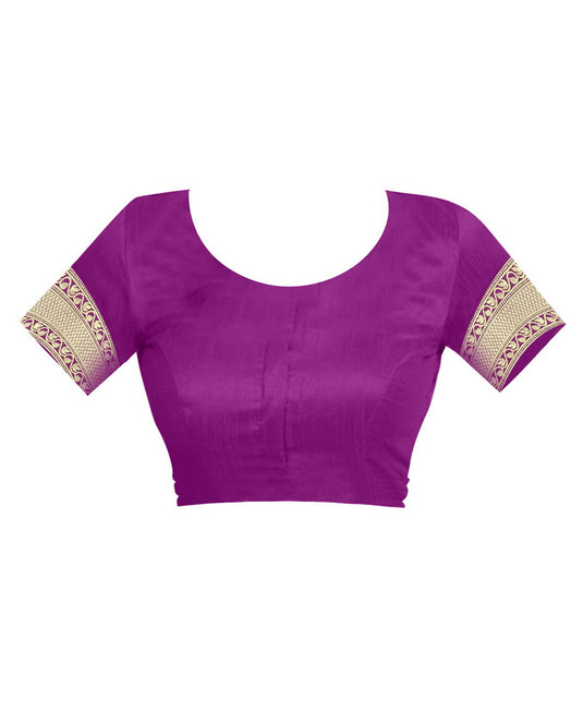 Banarasi Jacquard Silk Saree - thevendorvilla