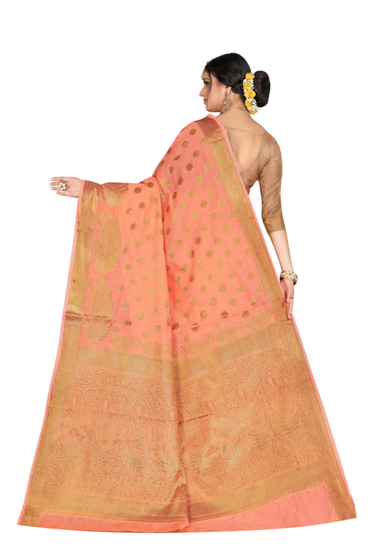 Banarasi Jacquard Silk Saree - thevendorvilla