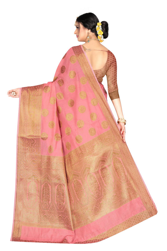 Banarasi Jacquard Silk Saree - thevendorvilla
