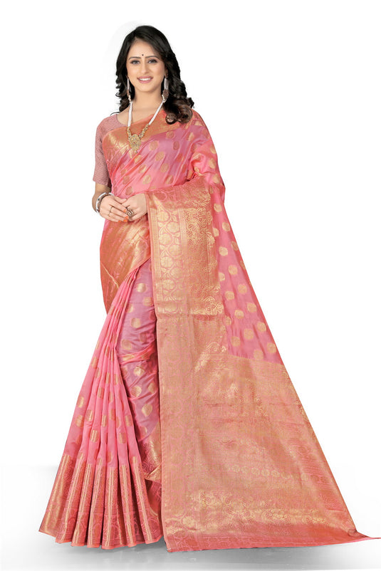 Enchanting Elegance: The Organza Symphony Saree - thevendorvilla