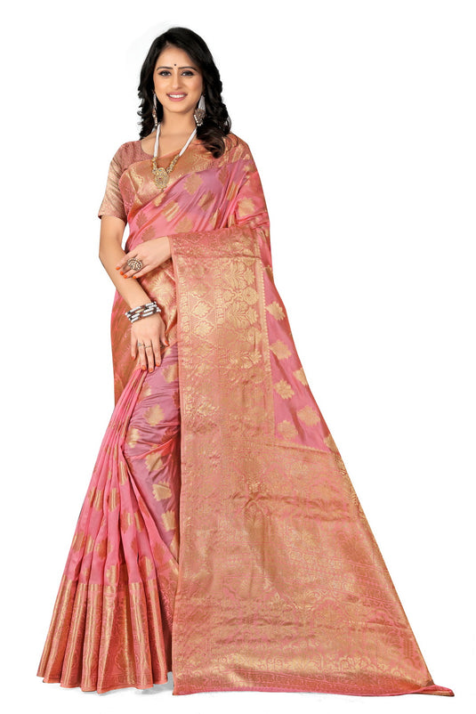 Enchanting Elegance: The Organza Symphony Saree - thevendorvilla