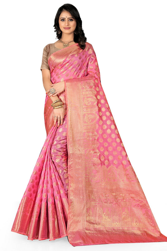 Enchanting Elegance: The Organza Symphony Saree - thevendorvilla