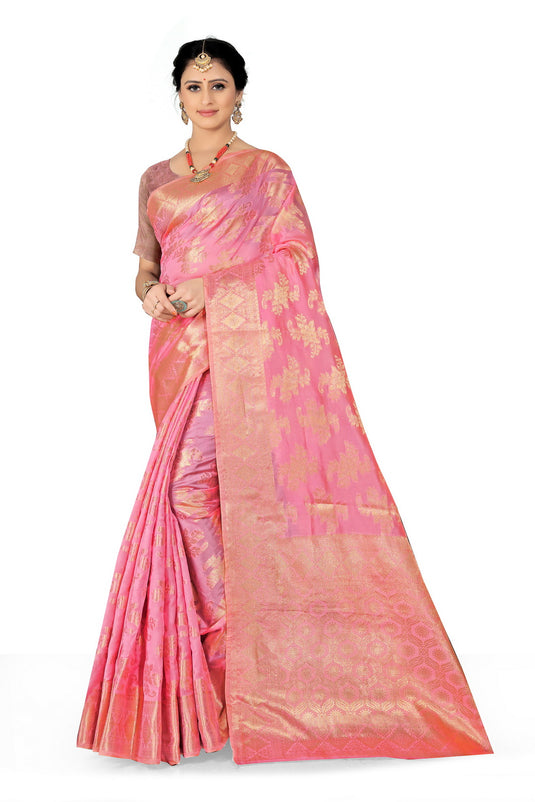 Enchanting Elegance: The Organza Symphony Saree - thevendorvilla