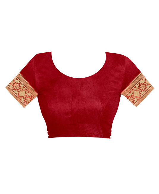 Banarasi Jacquard Silk Saree - thevendorvilla