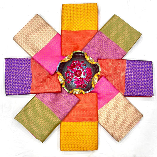 Beautiful Rich Pallu & Jaccquard Work On All Over Saree - thevendorvilla