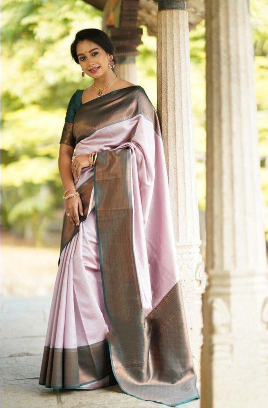 Beautiful Rich Pallu & Jaccquard Work On All Over Saree - thevendorvilla