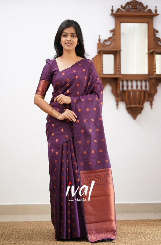 Beautiful Rich Pallu & Jaccquard Work On All Over Saree - thevendorvilla