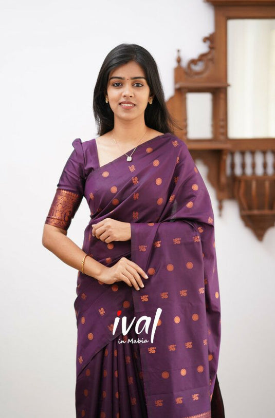 Beautiful Rich Pallu & Jaccquard Work On All Over Saree - thevendorvilla