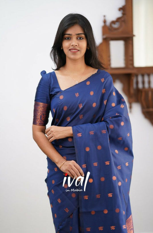 Beautiful Rich Pallu & Jaccquard Work On All Over Saree - thevendorvilla