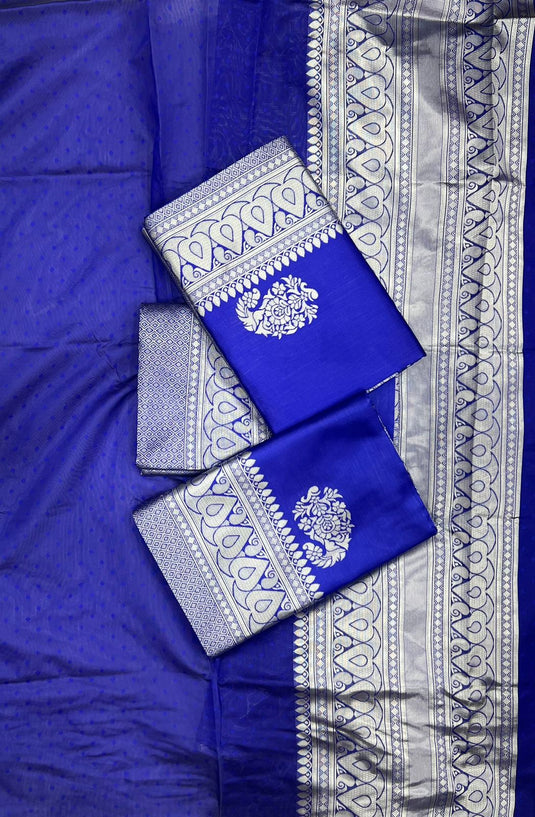 Beautiful Rich Pallu & Jaccquard Work On All Over Saree - thevendorvilla