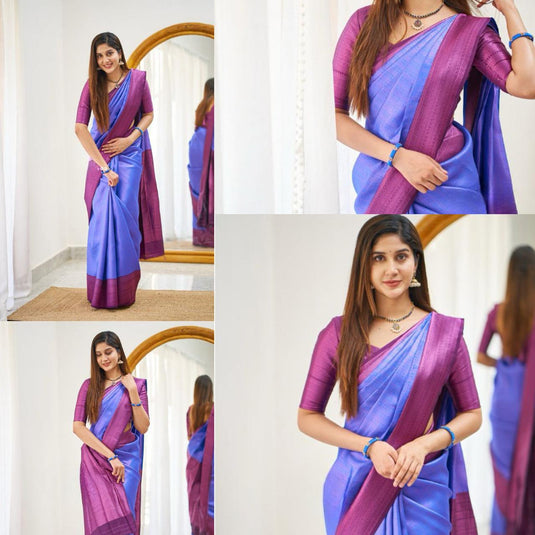 Beautiful Rich Pallu & Jaccquard Work On All Over Saree - thevendorvilla