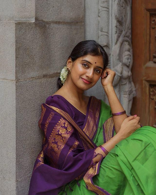 Silk Sensation: Lichi Saree