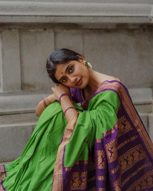 Silk Sensation: Lichi Saree