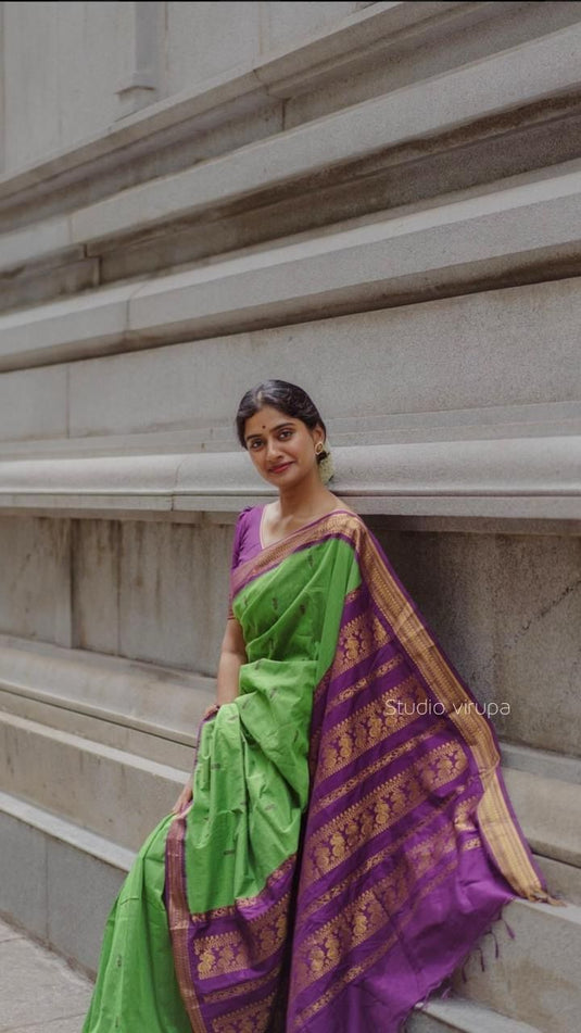 Silk Sensation: Lichi Saree