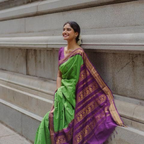 Silk Sensation: Lichi Saree