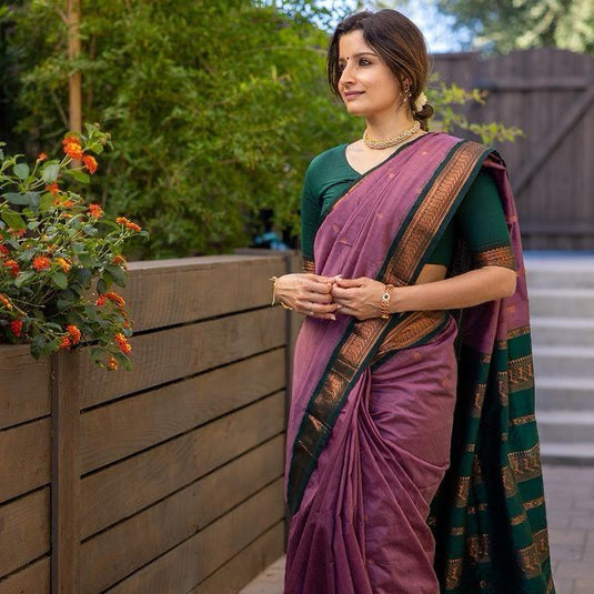 Silk Sensation: Lichi Saree