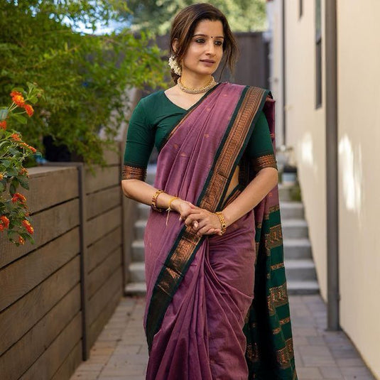 Silk Sensation: Lichi Saree