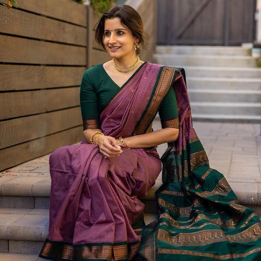 Silk Sensation: Lichi Saree
