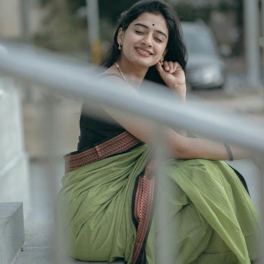 Silk Sensation: Lichi Saree