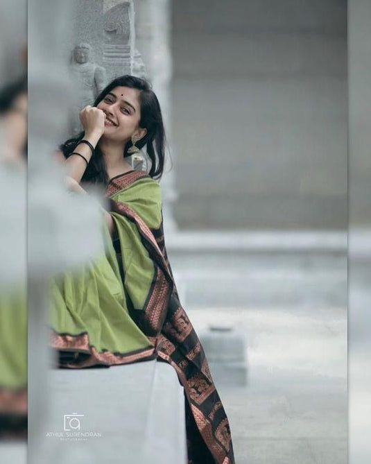 Silk Sensation: Lichi Saree