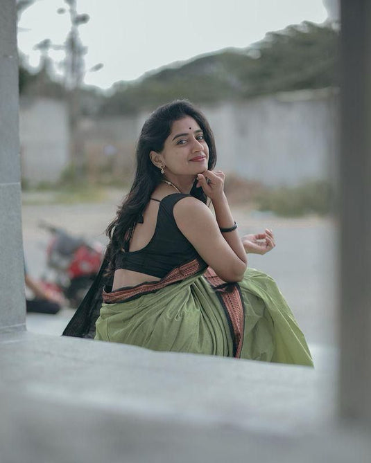 Silk Sensation: Lichi Saree