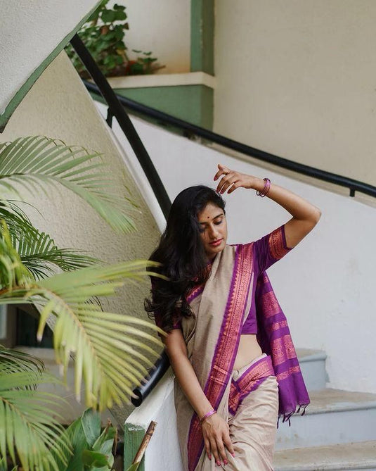 Silk Sensation: Lichi Saree