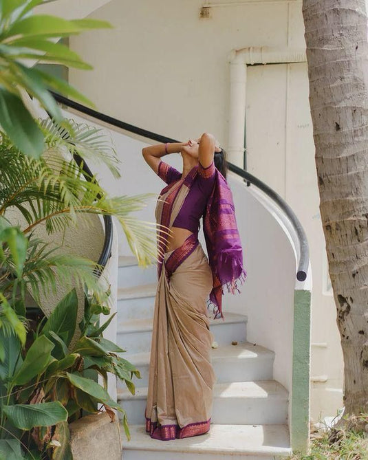 Silk Sensation: Lichi Saree