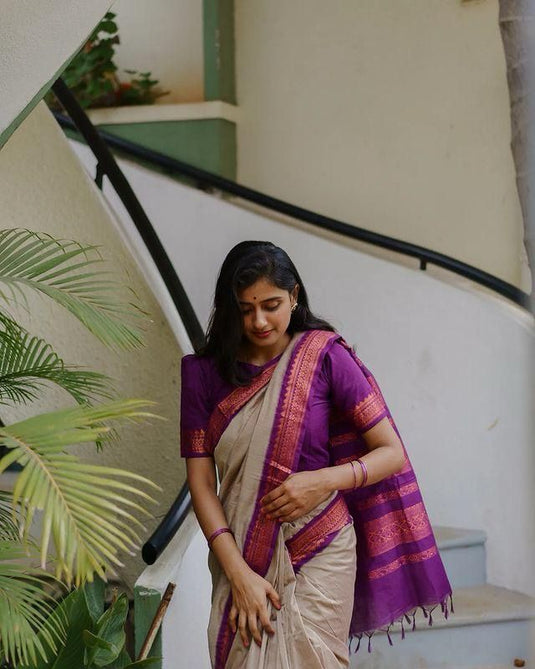 Silk Sensation: Lichi Saree