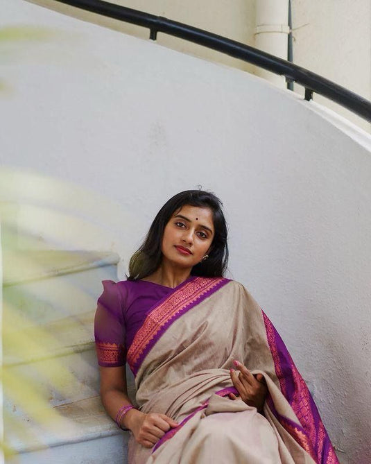 Silk Sensation: Lichi Saree