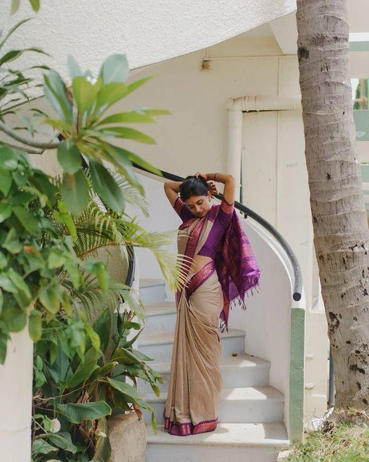 Silk Sensation: Lichi Saree