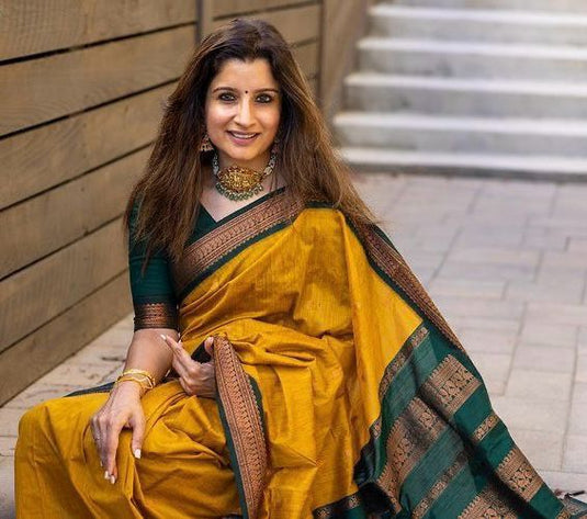 Silk Sensation: Lichi Saree