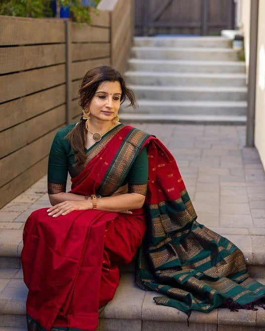 Silk Sensation: Lichi Saree