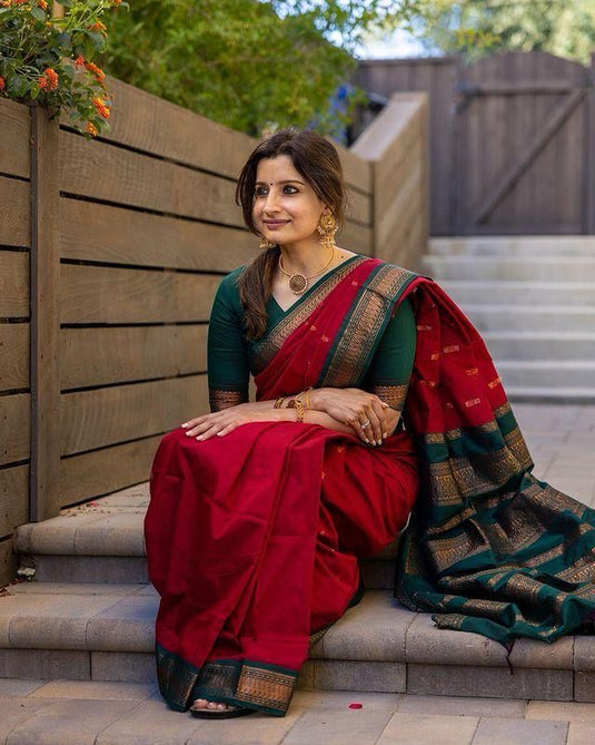Silk Sensation: Lichi Saree