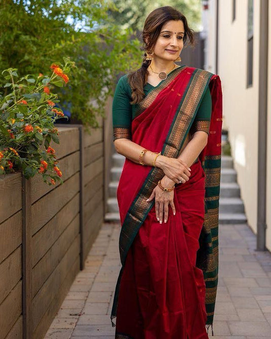 Silk Sensation: Lichi Saree