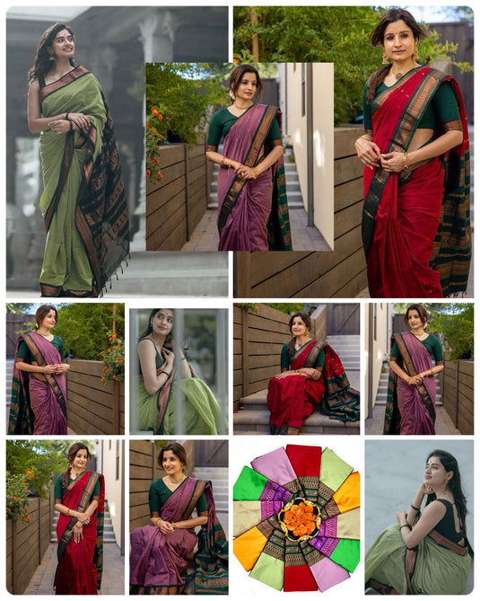 Silk Sensation: Lichi Saree