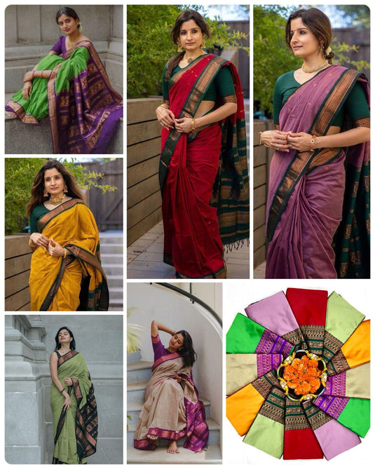 Silk Sensation: Lichi Saree