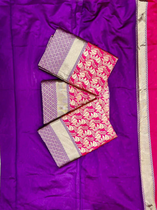 Beautiful Rich Pallu & Jaccquard Work On All Over Saree - thevendorvilla
