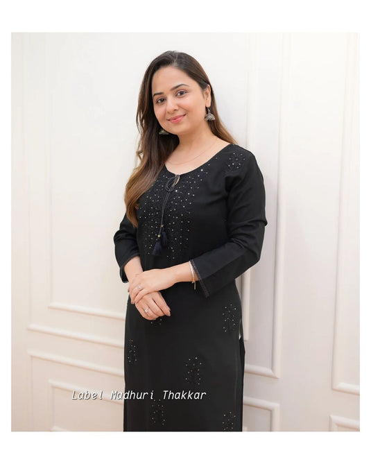Exclusive Rayon Kurti Pant Pair