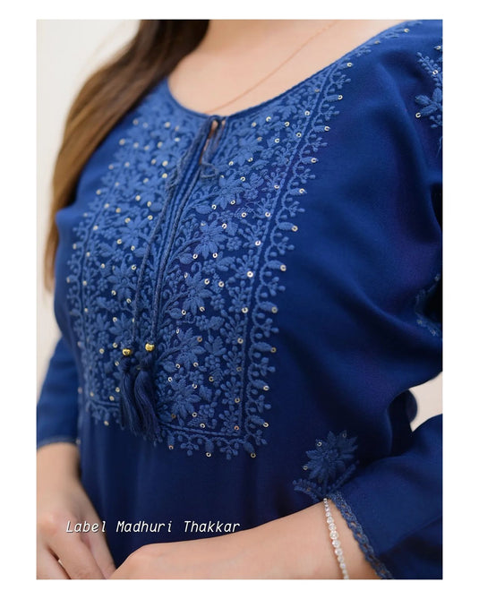 Exclusive Rayon Kurti Pant Pair